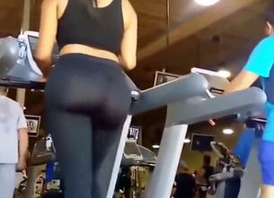 Hot ass in spandex